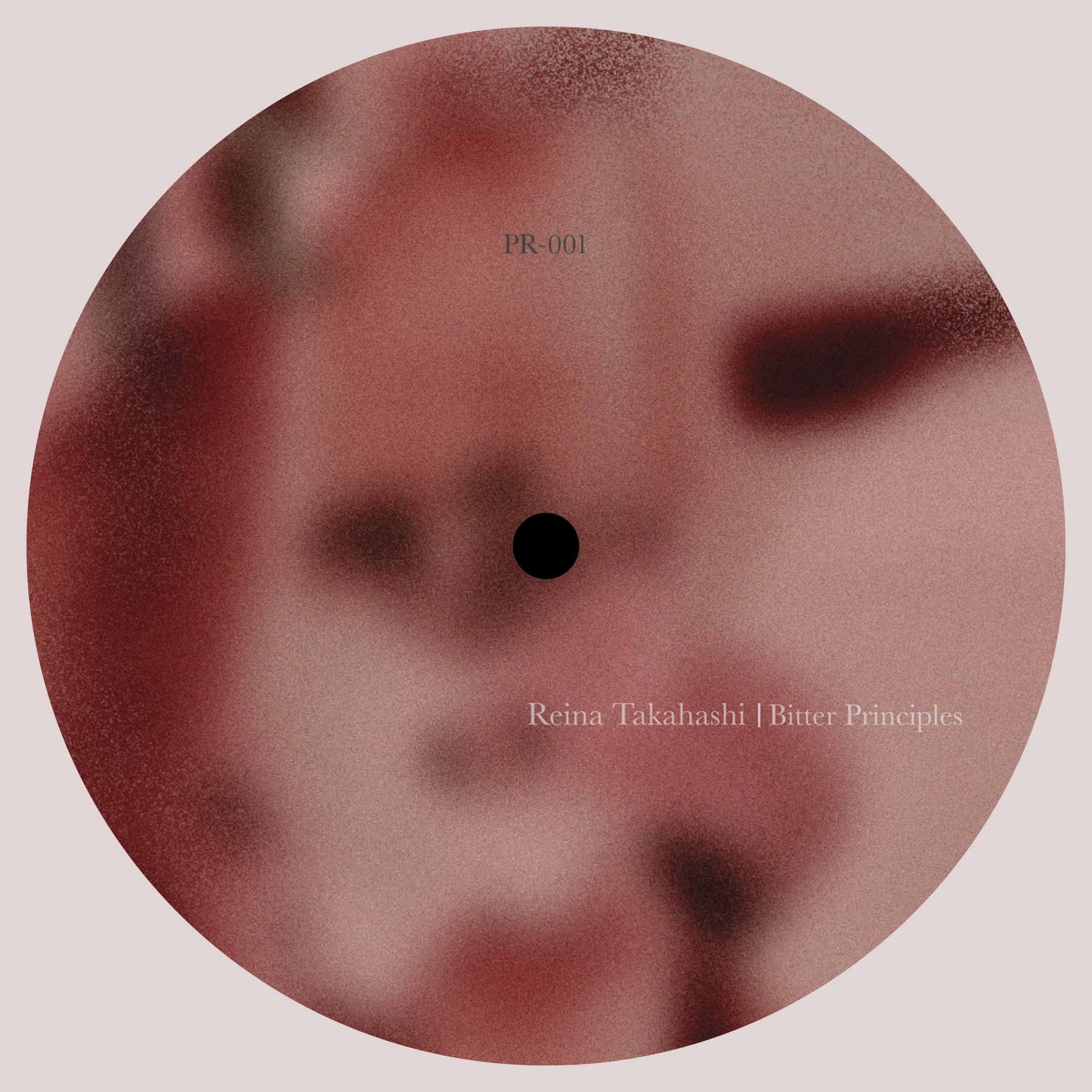 Reina Takahashi, Bitter Principles (PR-001) album cover